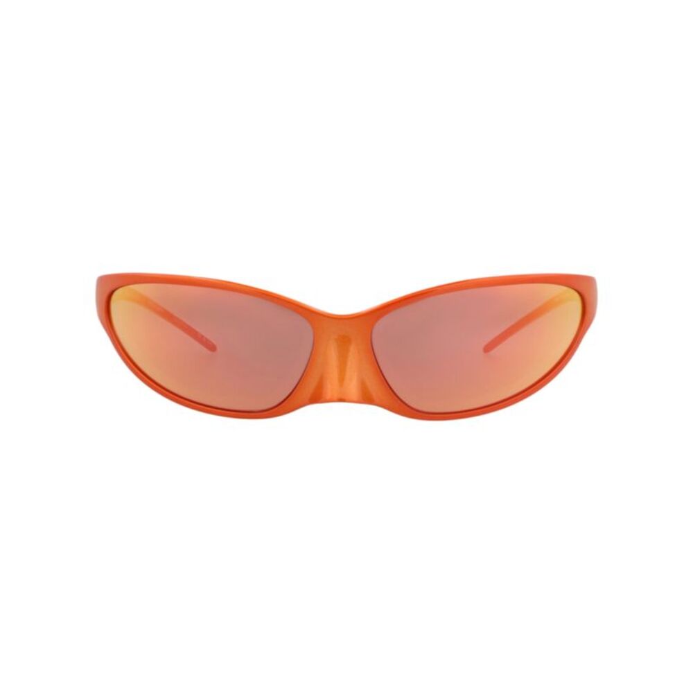 Balenciaga Shield-Frame Alluminium Sunglasses Red Unisex-Adult